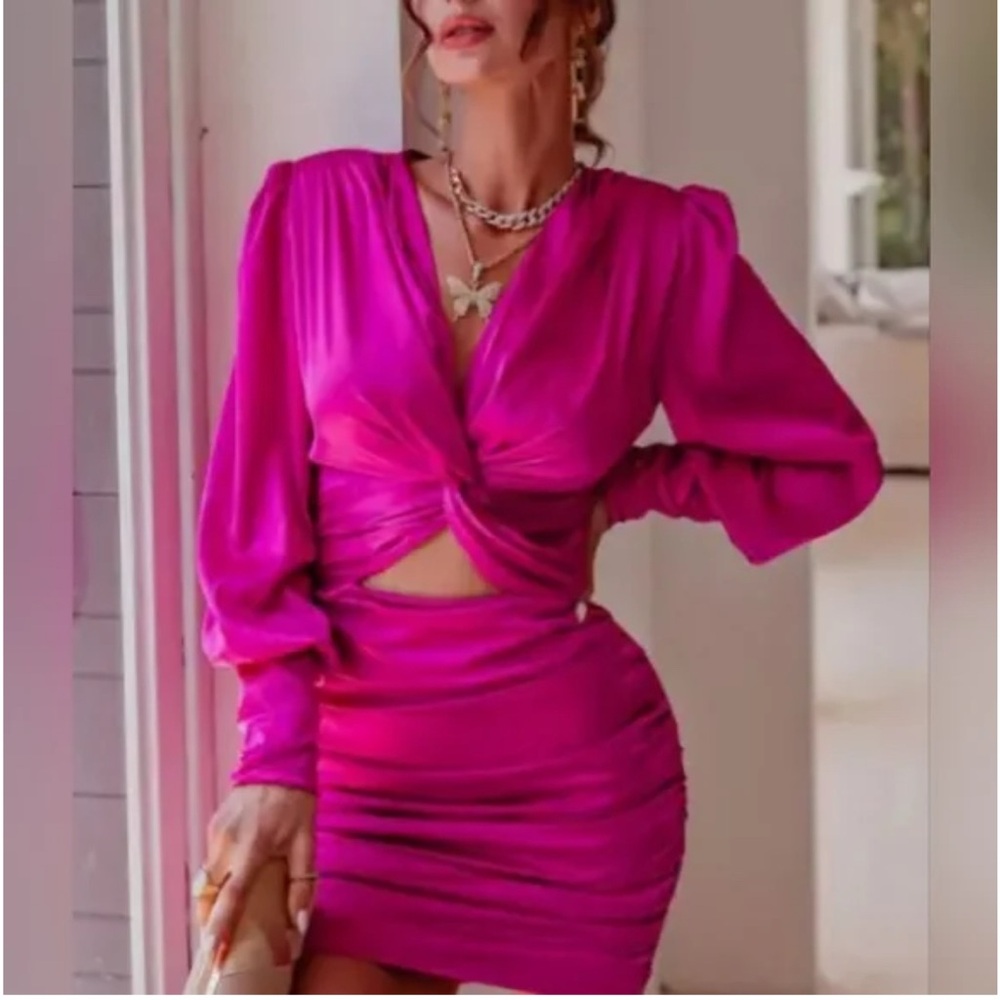 [NWT] Glamaker Twistcut Waist Dress M
